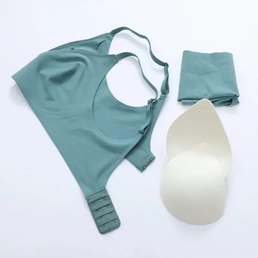 Sleep Bra Bralette - Latex Jelly Underwear Seamless Bras for