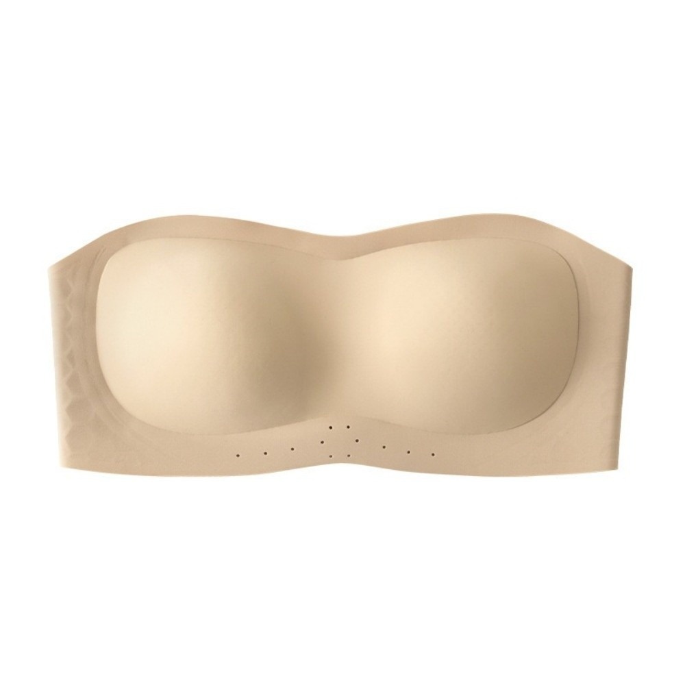 Wirefree Bra Comfort - Comfortable Invisible Strapless Tube Bra Puppy