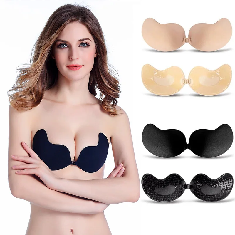 Sexy Women's Bra Invisible Pus - đánh giá và giá Strapless Bra Adhesive