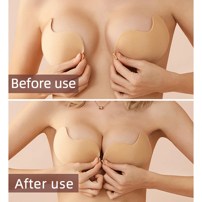 Sexy Women's Bra Invisible Pus - đánh giá và giá Strapless Bra Adhesive